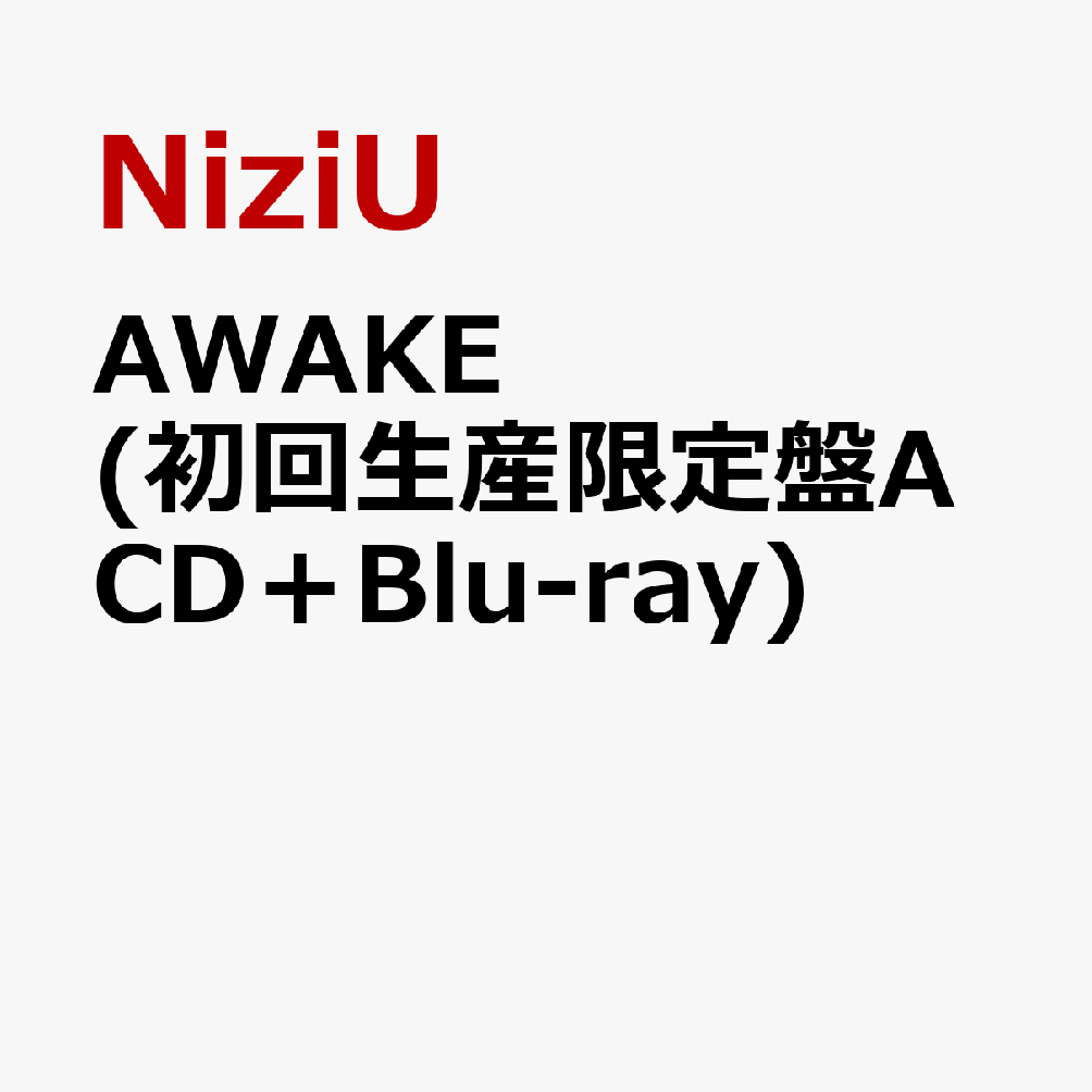 AWAKE (初回生産限定盤A CD＋Blu-ray)