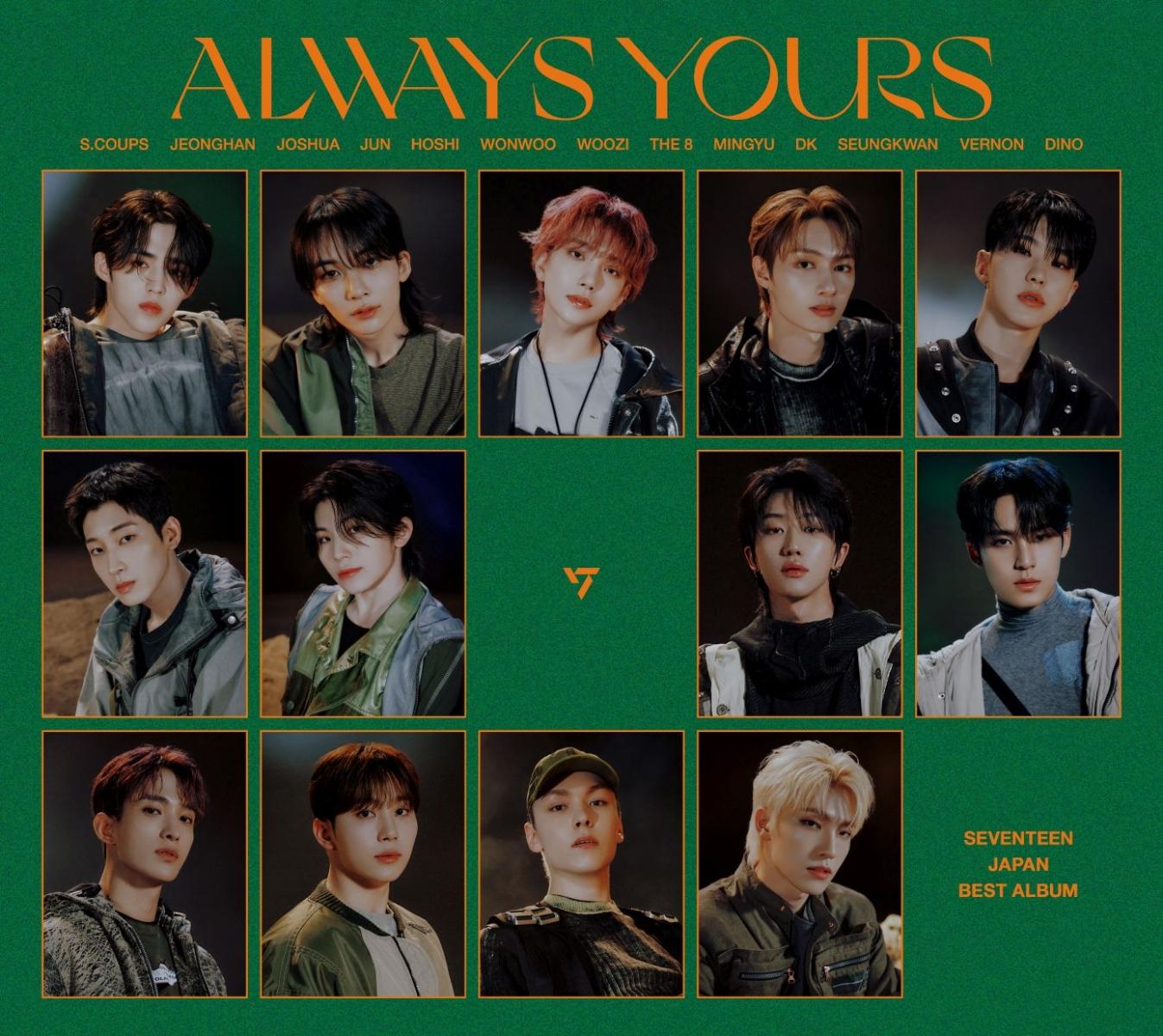 SEVENTEEN JAPAN BEST ALBUM「ALWAYS YOURS」(初回限定盤D 2CD＋M∞CARD＋PHOTO BOOK)