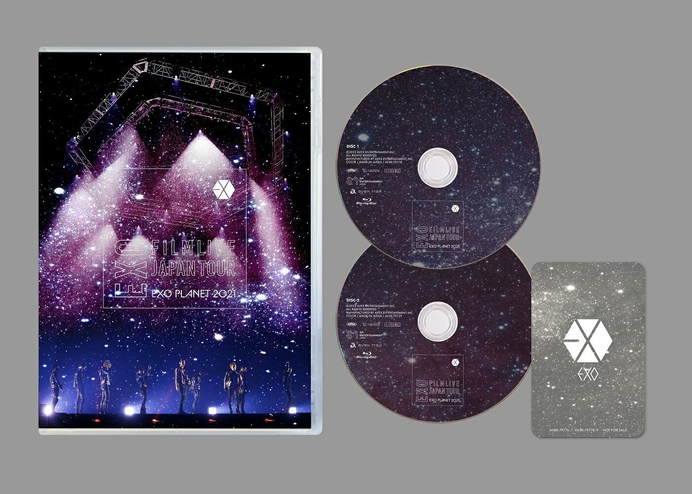 EXO FILMLIVE JAPAN TOUR -EXO PLANET 2021-(通常盤 Blu-ray Disc2枚組(スマプラ対応))【Blu-ray】