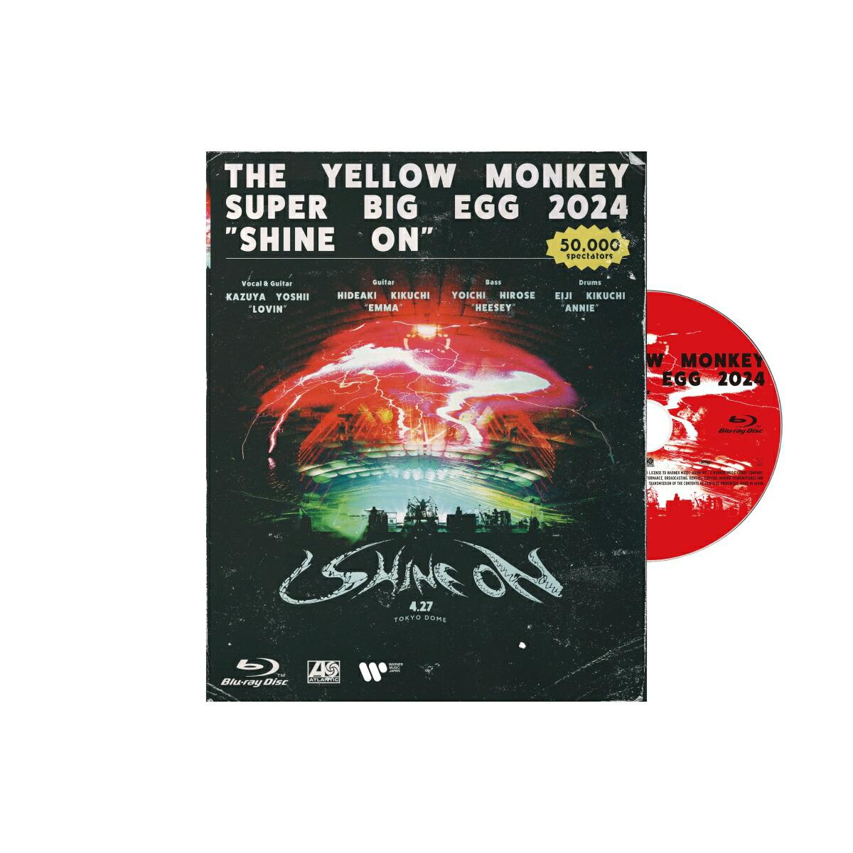 THE YELLOW MONKEY SUPER BIG EGG 2024“SHINE ON”(通常盤BD)【Blu-ray】